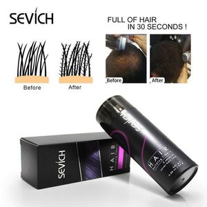 Hair Building Fibers Keratin Thicker Hair Loss Products Concealer Refill Thickening Fiber Hair fiber Powders sevich 25g