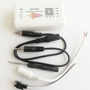 SP107E светодиодный контроллер WIFI Bluetooth Pixel IC SPI Music by Phone APP для WS2812 SK6812 SK9822 RGBW APA102 LPD8806 Strip DC5-24V