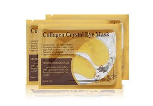 Коллагеновый кристаллический уход за глазами маска 4 цвета глазные маски гелевые пласты за глаз против темных кругов глазных подушек.