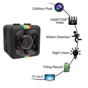 SQ11 1080 P Araba DVR Çizgi Kam Gece Görüş Kamera Taşınabilir Mini Mikro Spor Kameralar Video Kaydedici Kamera DV Kamera CCTV IR