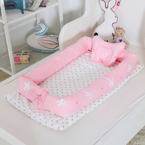 Yenidoğan Bebek Uyku Çok Fonksiyonlu Katlanır Anti-Basınçlı Biyonik Yuva Unisex Bed Crib Mar15