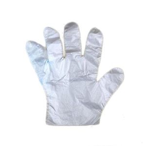 DHL Disposable HDPE Poly Gloves Polyethylene Food Service Disposable Gloves One Size Fits All Non-toxic Poly Gloves for Catering