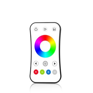 2.4G RGB/RGBW Remote Control R8-1 Ultra-thin dimming wireless remote controller touch color ring RGB/RGBW remote 1 zone
