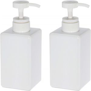 450 ml Doldurulabilir Boş Plastik Sabun Dağıtıcı Pompa Şişesi Kozmetik Şampuanlar Için Banyo Duş Banyo Malzemeleri Sıvı Losyon Konteynerler