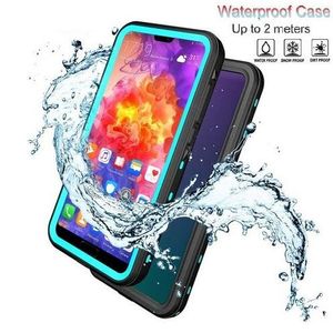 Redpepper Waterproof Underwater à prova de choque Snowproof Outdoor Armadura transparente de volta caso para o iPhone de 11 Pro Max XS XR S10 Plus Nota 10