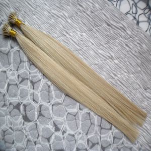Бразильские девственные волосы Micro Nano Ring Blonde Hair 100% REMY Pre-Advanced Hair Extensions 1G / S 100 шт.