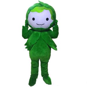 2019 Yüksek kalite Yeşil Lahana maskot kostümleri fantezi elbise Gerçek fotoğraf Ücretsiz Kargo