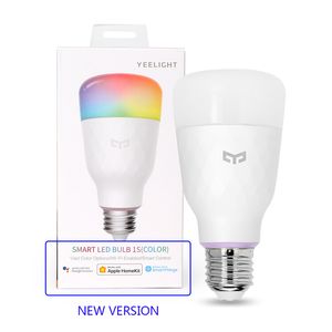 Оригинальные умные светодиодные лампы Xiaomi Youpin Yeelight 1S, цветная лампа 800 люмен, 10 Вт, E27, голосовое управление для умной лампы, Google Assistant 300