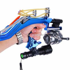 High quality laser precision slingshot shooting fish slingshot outdoor fishing catapult outdoor sports