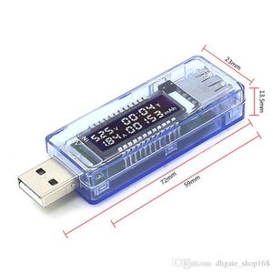 USB Şarj Doktor Mobil Güç Dedektörü Akü Testi Gerilim Akım Ölçer