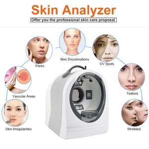 Машина красоты для анализа кожи лица M8000 для тестирования / анализа / измерения устройства анализа кожи