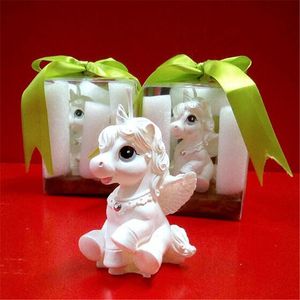 New bonito vela zodiac Dia dos Namorados aniversário confissão vela pequenos Pegasus vela simulação acessórios criativos de casamento