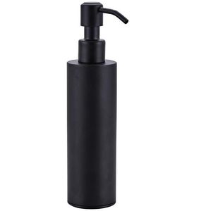 Dispenser di sapone liquido da 200 ml Dispenser di sapone liquido a parete in acciaio inossidabile Tipo di scrivania Dispenser di shampoo per lozione manuale GGA3475