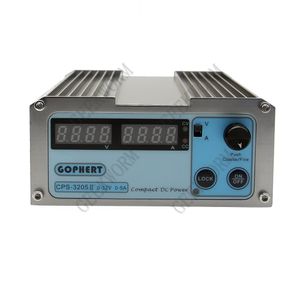 Freeshipping GOPHERT CPS-3205 Portable Adjustable DC Switch Power Supply 110V/220V (EU / AU Plug) Updated version 4-digits Amp meter