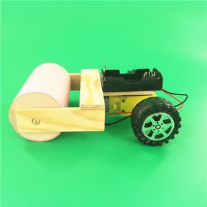 Самодельный ролик DIY технология малое производство научный эксперимент ручной материал пакет интеллектуальная сборка игрушки
