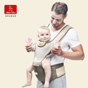 Seguro e confortável ergonómico Baby Carrier com assento Hip 5 em 1 projeto Leve seu recém-nascido / infante / Todder / Criança