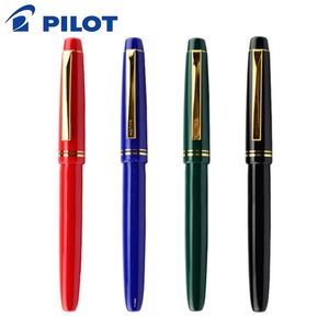 PILOT 22K Gold Fountain Pen 1PCS FP-78G Set EF / F / M B Nib Optional Writing Fountain Pens Stationery Office School Supplies
