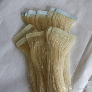 saç uzantılarında Renkler VIRGIN REMY Brezilyalı insan saçı 2.5g / adet 40pcs / lot bant saç ucuz fiyat bandı