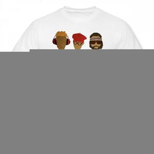 Мужская футболка на шляпах-футболке с шляп Wes Anderson Shats Cotton Funny Tee с короткими рукавами.