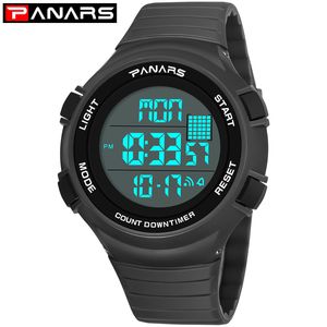 Panars Digital Watch Men Led Digital военные спортивные часы мужские часы модные наручные часы Mens 8106