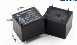 Yepyeni 10A Normalde açık 4-pin 4P DC 5V 6V 9V 12V 24V Genel T73 Minyatür elektromanyetik röle 250VAC 30V DC jqc-3FF-s-h