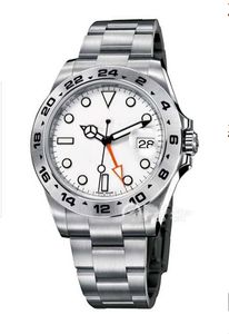 Новые высококачественные мужские часы explorer 216570 из нержавеющей стали автоматические часы горячая роскошь стиль GMT дата мастер наручные часы коробка бесплатная доставка