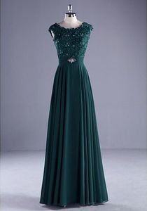 Jewel Uzun Dantel ve Şifon Kolsuz Gelinlik Elbise Kat-Uzunlukta Nedime Elbisesi Örgün Elbise Özel Kristal Broş Ile Yapılmış