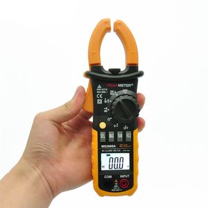 Freeshipping High Quality 1pc Professional Digital AC Clamp Meter Back light fluke Multimetro Clamps Leakage MS2008A Multimeter 2000 Counts