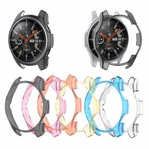 New case cover for samsung Gear S3 frontier Galaxy Watch 46mm 42mm soft TPU All-Around protective cases shell frames