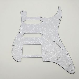 İnci Beyaz ST SSH Elektro Gitar Pickguard, Gitar Transfer