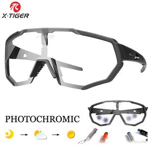 X-TIGER 2019 Polarized Photochromic Cycling Glasses Outdoor Sports MTB Bicycle Sunglasses Goggles Mountain Bike Cycling Eyewear