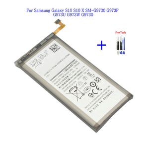 1x 3400mAh EB-BG973ABU Replacement Battery For Samsung Galaxy S10 S10 X SM-G9730 G973F G973U G973W G9730 Battereis + Repair Tools kit