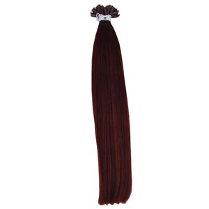 U-наконечник для наращивания человеческих волос 0,8 г s 200-х годов лот Цвет 99J Кератиновый клей для волос Выгодные цены