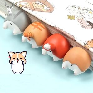 Lovely Cartoon Dog Cat Hamster Fox Ass Bookmarks Novelty Book Reading Item Creative Gift for Kids Children Stationery GB1109