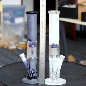 Супер Размер Стеклянного Водопровода Трубы Тройной Матрицы Perc Толстый Recycler Bubbler Нефтяные Буровые Установки 14 