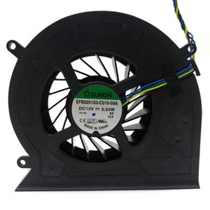 EFB0251S3-C010-S9A EFB0251S3-C010-S9A DC12V 3.24W New Original Laptop cpu fan for lenovo ThinkCentre s510 s590 s770 s710 GPU Edge 91z S7