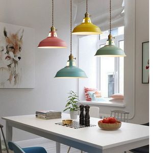 Pendant Lamps Modern chandeliers LED Pendant Lights Multicolour Dining-room Restaurant Lamp Switch Twisted Wire Home Decration Lighting E27