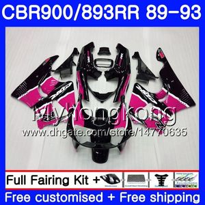 HONDA CBR 893RR 900RR CBR900RR CBR893RR için gövde Rose Pink stok 89 90 91 92 93 253HM.24 CBR900 CBR893 RR 1989 1990 1991 1992 1993