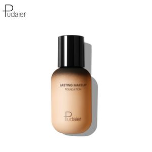 Pudaier Long Lasting Makeup Foundation Professional Long-wear Finishing Moisturizing Foundations Small Milk Bottle Clear Nude Face Make up