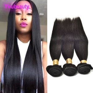 Перуанские необработанные человеческие волосы Yirubeauty Body Wave Straight Virgin Hair 3 или 4 Five Bundles Double Wefts 8-30inch Hair Products