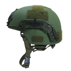 Toptan-gerçek MICH 2000 NIJ IIIA Ordu Taktik kask Balistik Aramid UHMWPE Güvenlik Kask Avcılık Airsoft Savaş Oyunları için Baş Koruma