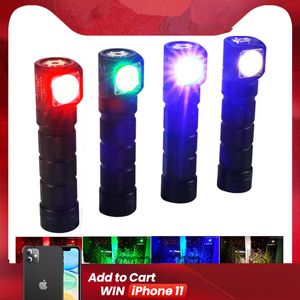 Freeshipping H03C RC Vermelho / Verde / Azul / Branco Multi-cores faróis LED lanterna