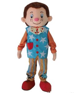 İndirim 2019 Fabrika Satışı Mr. Tumble Boy Maskot Yetişkin Cadılar Bayramı Carnaval Kostüm için