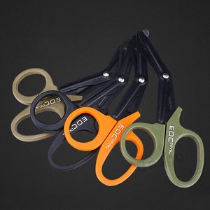 Оптовая ETM ETM EDC Gear ножницы из нержавеющей стали карманные ножницы фельддические повязки ножят аварийные выживания спасательный медицинский инструмент DBC BH2868