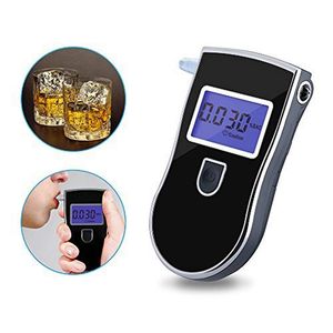 Test di alcolismo portatile Mini Digital Breath Alcohol Tester LCD Etilometro Analizzatore Rilevatore Pratico Etilometro Con CE FDA FCC