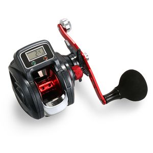 16+1 Ball Bearing Left / Right Fishing Reel with Digital Display Baitcasting counter Reel 6.3:1 Casting Reel Fishing gear