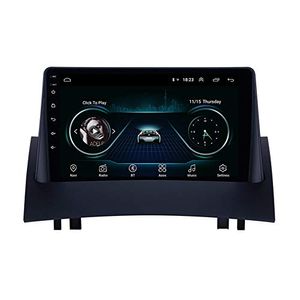 Android GPS Navigation Car Video Radio HD сенсорный экран 9 дюймов на 2004-2008 гг. Renault Megane 2 с поддержкой Bluetooth Aux CarPlay TPMS
