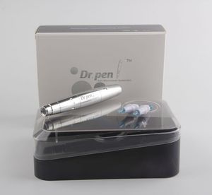 Утверждение CE микро-игла A3 Digital Electric High Speed ​​Dermapen / Перманентный макияж машина красоты дермы ручка 10 шт / много DHL бесплатно