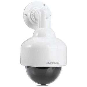 Su geçirmez Kukla Dome PTZ Sahte Kamera Gözetleme Güvenlik CCTV yanıp, Kırmızı LED Işık Monitör