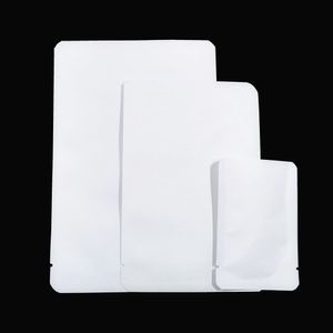 Белые крафт-бумажные мешки с открывающимся верхом Термосвариваемая вакуумная упаковка Мешок для кофе Закуски для хранения Внутренние майларовые мешки Круглый угловой дизайн